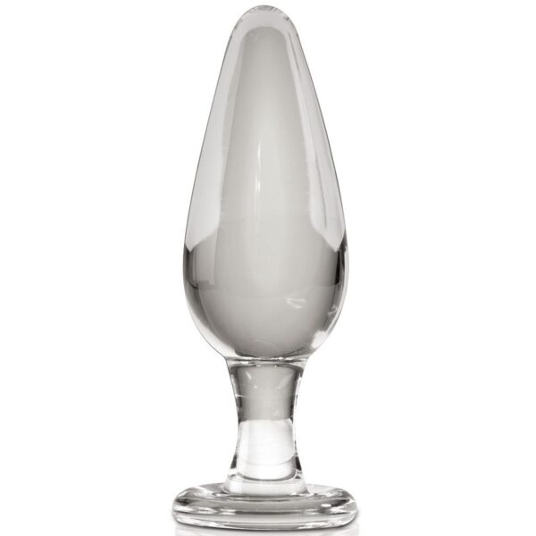 Icicles No. 26 — Glass Butt Plug, 10 cm — Anal