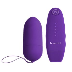 B Swish Bnaughty Unleashed — Vibrating Egg, Remote Control, Lilac — Clitoral Stimulators