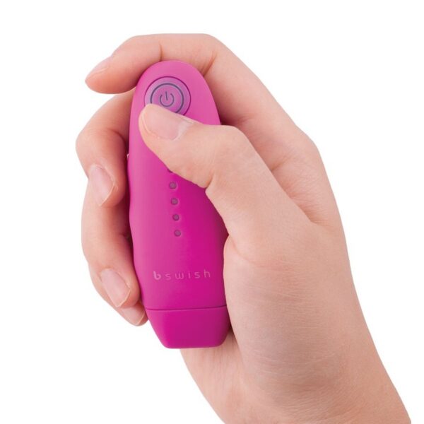 B Swish Bnaughty Unleashed — Vibrating Egg, Remote Control, Pink — Clitoral Stimulators — view 3