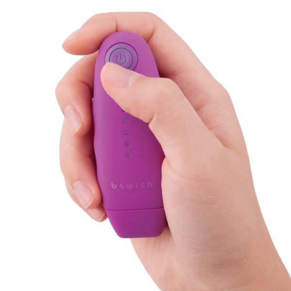 B Swish Bnaughty Unleashed — Vibrating Egg, Remote Control, Lilac — Clitoral Stimulators — view 6