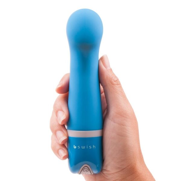 B Swish Bdesired Deluxe Curve — G-Spot Vibrator, Lagoon Blue — Clitoral Stimulators — view 2