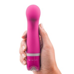 B Swish Bdesired Deluxe Curve — G-Spot Vibrator, Pink — Clitoral Stimulators — view 3