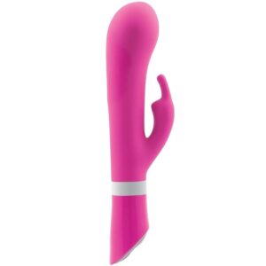 B Swish Bwild Deluxe Bunny — Rabbit Vibrator, Silicone, Raspberry — Clitoral Stimulators — view 4