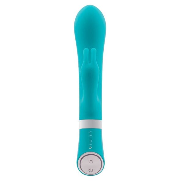 B Swish Bwild Deluxe Bunny — Rabbit Vibrator, Silicone, Jade — Clitoral Stimulators — view 2
