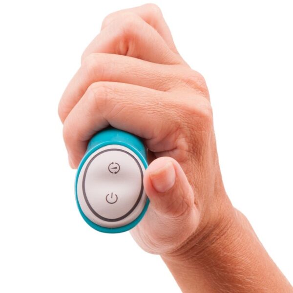 B Swish Bwild Deluxe Bunny — Rabbit Vibrator, Silicone, Blue — Clitoral Stimulators — view 5