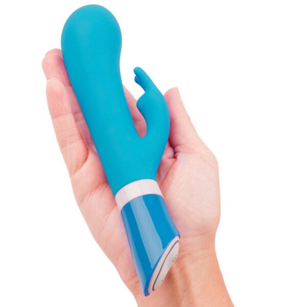B Swish Bwild Deluxe Bunny — Rabbit Vibrator, Silicone, Blue — Clitoral Stimulators — view 4