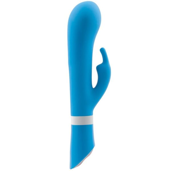 B Swish Bwild Deluxe Bunny — Rabbit Vibrator, Silicone, Blue — Clitoral Stimulators
