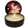 Shunga Mini Caress — Massage Candle, 30 ml, Strawberries and Cava — Massage Candles