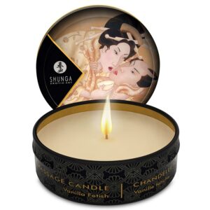 Shunga Mini Caress — Massage Candle, 30 ml, Vanilla — Massage Candles