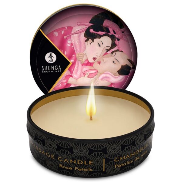 Shunga Caress by Candlelight — Massage Candle, 24 x 30 ml — Massage Kits & Gift Sets — view 7