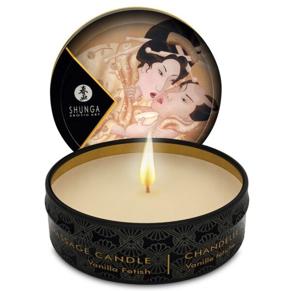 Shunga Caress by Candlelight — Massage Candle, 24 x 30 ml — Massage Kits & Gift Sets — view 6