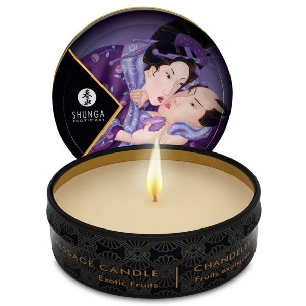 Shunga Caress by Candlelight — Massage Candle, 24 x 30 ml — Massage Kits & Gift Sets — view 5