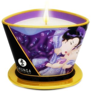 Shunga Caress — Massage Candle, 170 ml, Exotic Fruits — Massage Candles
