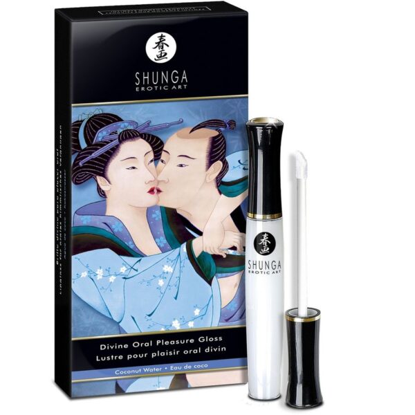 Shunga Divine Oral Pleasure — Lip Gloss, Coconut Water