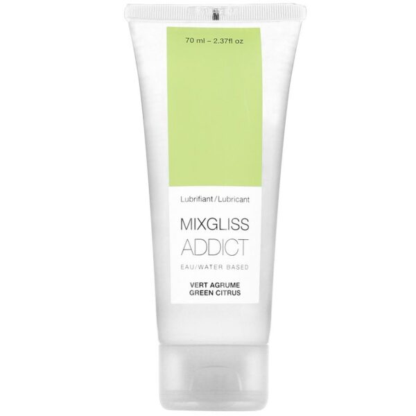 Mixgliss Addict Green Citrus — Flavoured Lubricant, 70 ml — Flavored Lubricants