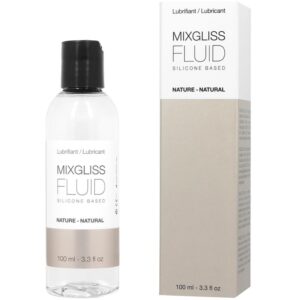Mixgliss Fluid — Silicone-Based Lubricant, 100 ml, Unscented — Anal Lubricants