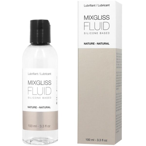 Mixgliss Fluid — Silicone-Based Lubricant, 100 ml, Unscented — Anal Lubricants