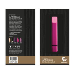 Rocks-Off Bamboo — Bullet Vibrator, Gold — Bullet Vibrators — view 3