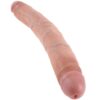King Cock Slim — Double Dildo, 30 cm, Flesh — Dildos
