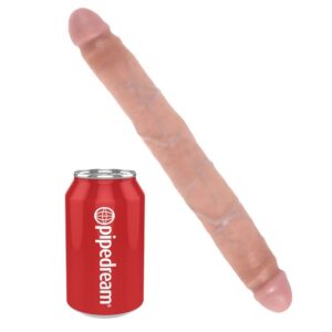King Cock Slim — Double Dildo, 30 cm, Flesh — Dildos — view 2