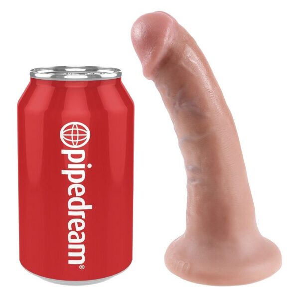 King Cock — Realistic Dildo, 15.2 cm, Flesh — Dildos — view 4