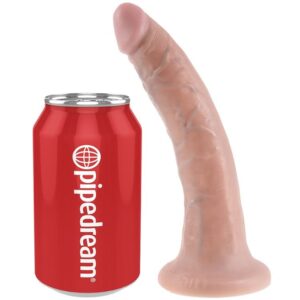 King Cock — Realistic Dildo, 17.8 cm, Flesh — Dildos — view 4