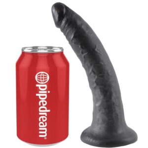 King Cock — Realistic Dildo, 17.8 cm, Black — Dildos — view 4