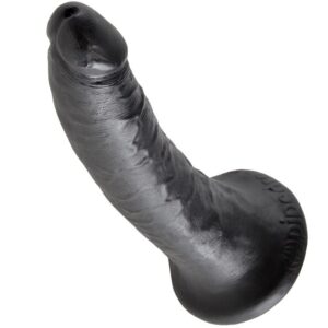 King Cock — Realistic Dildo, 17.8 cm, Black — Dildos — view 3