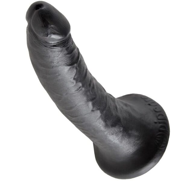 King Cock — Realistic Dildo, 17.8 cm, Black — Dildos — view 3