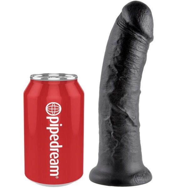 King Cock — Realistic Dildo, 20.3 cm, Black — Dildos — view 3