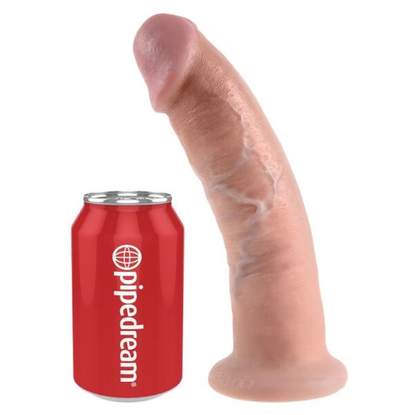 King Cock — Realistic Dildo, 22.9 cm, Flesh — Dildos — view 3