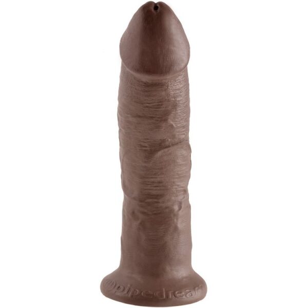King Cock — Realistic Dildo, 22.9 cm, Brown — Dildos