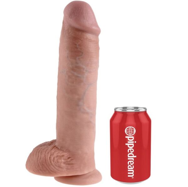 King Cock with Balls — Realistic Dildo, 28 cm, Flesh — Dildos — view 5