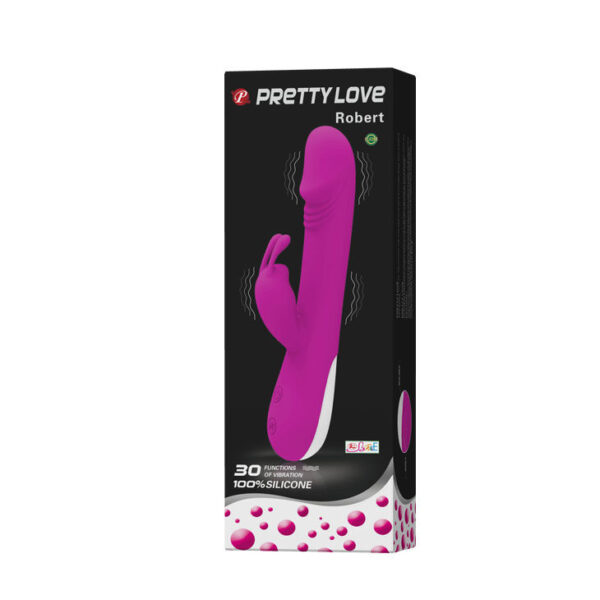 Pretty Love Flirtation Robert — Rabbit Vibrator, Waterproof — Clitoral Stimulators — view 6
