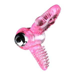 Baile Sweet ABS — Vibrating Cock Ring, Pink — Clitoral Toys — view 2
