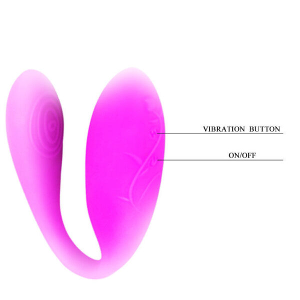 Pretty Love Fascination — Couples Vibrator, Rechargeable, Lilac — Clitoral Stimulators — view 7