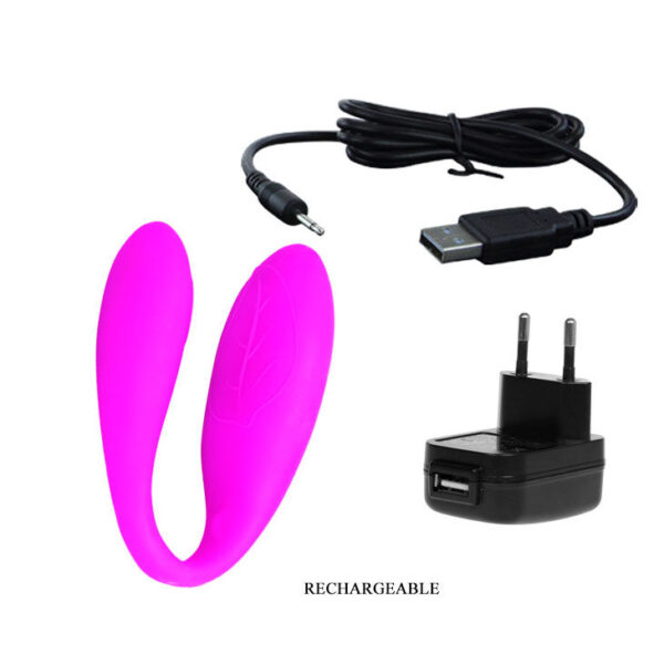 Pretty Love Fascination — Couples Vibrator, Rechargeable, Lilac — Clitoral Stimulators — view 6