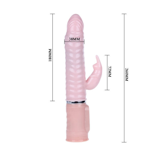 Baile Heat Fire Bunny — Rabbit Vibrator, Heated — Hi-Tech Vibrators — view 10