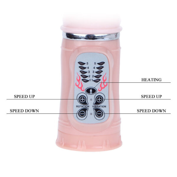 Baile Heat Fire Bunny — Rabbit Vibrator, Heated — Hi-Tech Vibrators — view 11