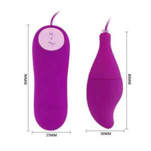 Baile Pleasure Shell — Vibrating Egg, Purple — Clitoral Stimulators — view 2