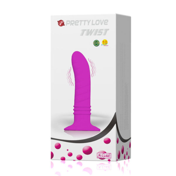 Pretty Love Analtwist II — Vibrating Butt Plug, 13 cm — Anal — view 7