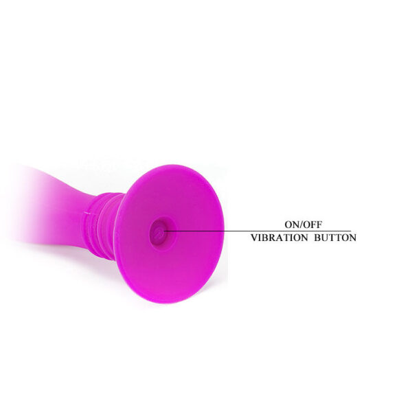 Pretty Love Booty Passion — Vibrating Butt Plug, 12 cm — Anal — view 9
