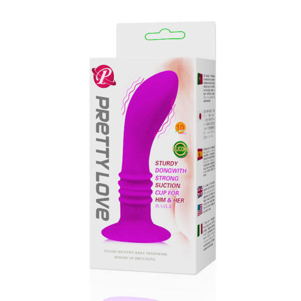 Pretty Love Booty Passion — Vibrating Butt Plug, 12 cm — Anal — view 11