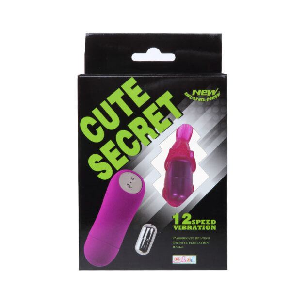 Baile Cute Secret Bunny — Vibrating Egg, Pink — Clitoral Stimulators — view 3
