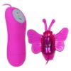 Baile Cute Secret Butterfly — Clitoral Vibrator, Pink — Clitoral Stimulators