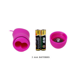Baile Cute Secret Butterfly — Clitoral Vibrator, Pink — Clitoral Stimulators — view 4