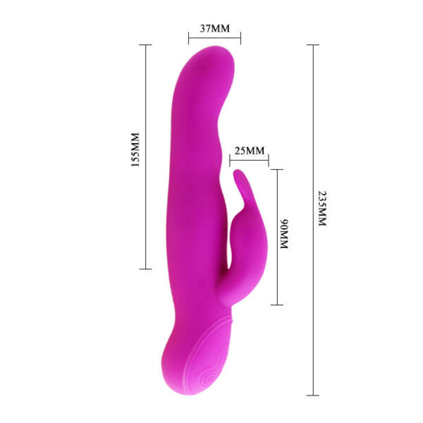 Pretty Love Hale — Rotating Vibrator, Rechargeable, Lilac — Clitoral Stimulators — view 5