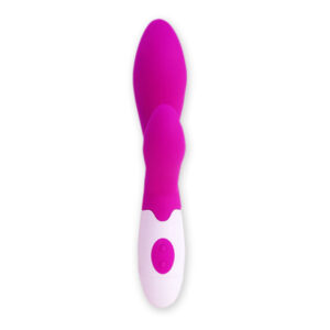 Pretty Love Newman — Rabbit Vibrator, Lilac and White — Clitoral Stimulators — view 3