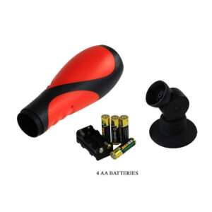 Baile Oral Sex Lover — Vibrating Masturbator, Suction Cup — Textured Strokers — view 3