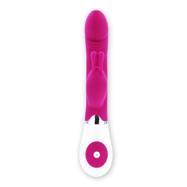 Pretty Love Gene — Rabbit Vibrator, Waterproof, Lilac and White — Clitoral Stimulators — view 8